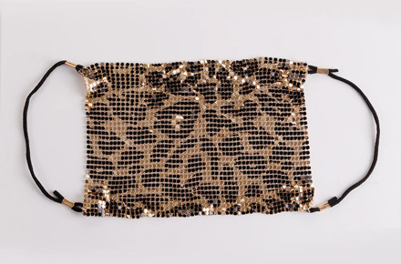 Sparkling Diamond Body Triangle Mask Jewelry Elastic Hollow Decoration Fashion Women Luxury Decoration Halloween