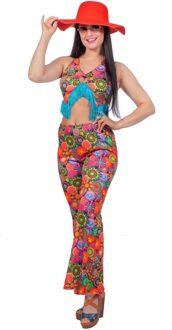 Sparkling Disco Outfit Dames Multikleur Multikleur - Print