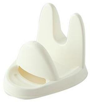 Spatel Rack Eenvoudige Keuken Gereedschap Praktische Plastic Opbergdoos Lade Lepel Pad Anti Druipen Keuken Opknoping Rack Pantry Organisator wit