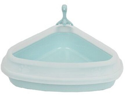 Spatwaterdicht Kattenbak Geschikt Voor Plaatsen In Hoek Kat Wastafel