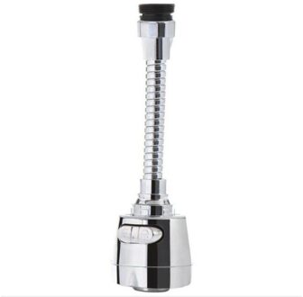 Spatwaterdicht Waskolf 360 ° Roterende Keuken En Badkamer Kraan Extender Vergroten Douche Waterbesparende Filter Nozzle 02