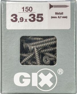 Spax Gipsplaatschroef Gefosfateerd Trompetkop Phillips Ph2 - 3,9x35mm - 150 Stuks