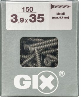 Spax Gipsplaatschroef / Metaal Gix 3,9x35mm 150 St