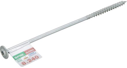 Spax Spaanplaatschroef Hi.force Wirox Schotelkop Torx T40 - 8x240mm - 1 Stuk