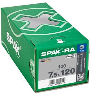 Spax Spax-RA Kozijnschroeven torx platverzonken kop T30 7.5 x 120mm