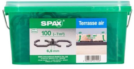 Spax terrasverhoging 'air hkb l' 6,5 mm 100 stuks