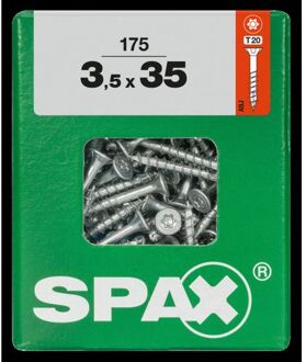 Spax Universeel Schroef 't-star' Wirox 3.5x35mm 175 Stuks