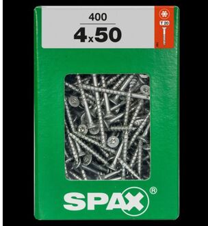 Spax Universeel Schroef 't-star' Wirox 4x50mm 400 Stuks