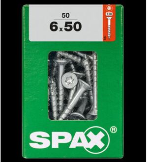 Spax Universeel Schroef 't-star' Wirox 6x50mm 50 Stuks