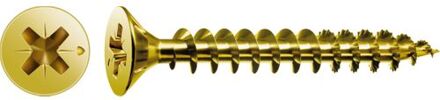 Spax universele schroef 'Pozi' staal geel 4 x 20 mm - 100 stuks
