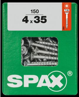 Spax Universele Schroef Staal Verzonken Kop Torx - 4x35mm - 150 Stuks