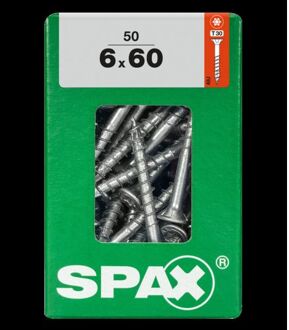 Spax Universele Schroef T-star Plus Geel 6x60mm 50 Stk