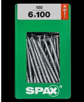 Spax Universele Schroef Torx 6x100mm 100 Stk