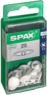Spax Universele Schroef Verzonken Kop Pozi Pz2 Wit - 1x10mm - 25 Stuks
