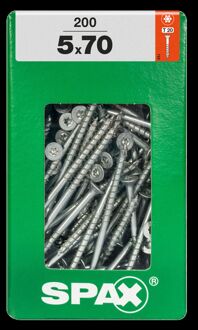 Spax Universele Schroef Verzonken Kop Torx - 5x70mm - 200 Stuks