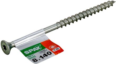 Spax Universele Schroef Wirox Verzonken Kop Torx - 8x140mm - 1 Stuks