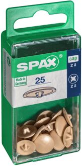 Spax Universele Schroefkap Kunststof Verzonken Kop Pozi Z2 - 12mm - 25 Stuks