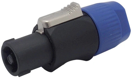 Speaker Connector 4 Pin SpeakON Plug Male Terminal No Welding Nickel-Plate NL4 1PC For Loudspeaker Professional Audio Cable