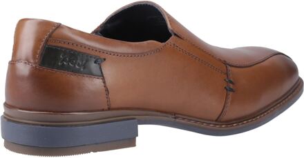 Spear Leer Heren Cognac Slip-On Schoenen Bruin - EU 43 / UK 9