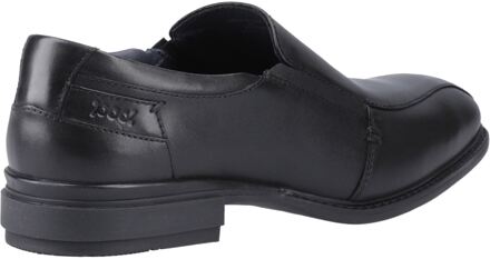 Spear Leer Heren Zwart Slip-On Schoenen