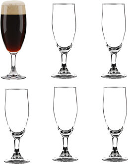 Speciaalbier Glas - 6x - Porter - gehard glas - 26 cl - speciaalbier glazen - bierproeverij