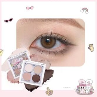 Special Edition 4 Colors Eyeshadow - 01 Milky Bunny #01 Milky Bunny - 4g