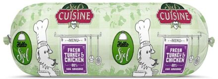 Special Hondenworst - Hondenvoer - Kalkoen - Kip - 350 gram