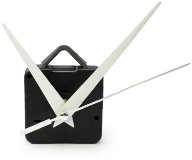 Speciale Aanbieding Black Quartz Wandklok Beweging Mechanisme Lange Spindel Witte Handen Diy Tool Reparatie Onderdelen Kit Met Wasmachine