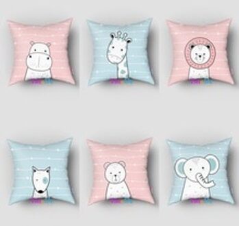 Speciale Autostoel Kids Baby Slaapkamer Woonkamer Kantoor Sofa Stoel Floor Body Cojines Ornament Decor Vierkante Kussen Boho Model