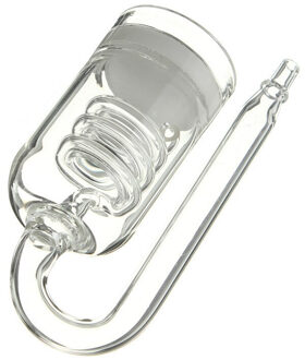 Speciale Co2 Aquarium Glas Diffuser Dioxide Glas Reactor Keramische Schijf Co2 Diffuser Voor 60 ~ 300l Planten Tank Moss