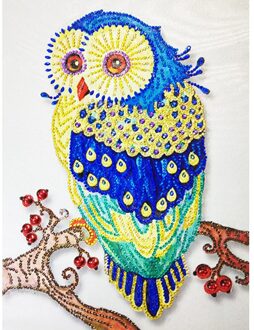 Speciale Vormige Diamant Schilderij Vlinder Pauw Uil Bloem Diy 5D Gedeeltelijke Boor Borduurpakketten Crystal Rhinestone Arts