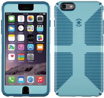 Speck CandyShell Grip + Faceplate - Hoesje - iPhone 6 Plus (River Blue / Tahoe Blue)