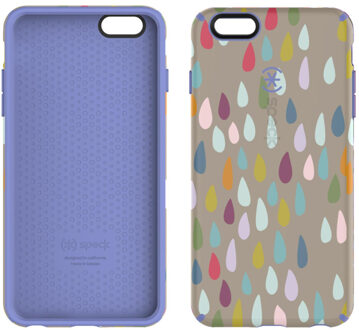 Speck CandyShell Inked - Hoesje - iPhone 6 Plus (Rainbow Drop Spectrum / Wisteria Purple)