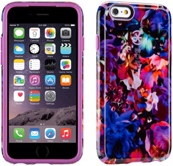 Speck CandyShell Inked iPhone 6 / 6s (LushFloral Pattern / Beaming Orchid Purple Core)