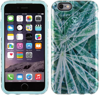 Speck CandyShell Inked Luxury Edition iPhone 6 / 6s (Silver Leaves / River Blue)