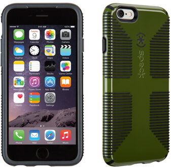 Speck iPhone 6 4.7 inch CandyShell Grip (Moss Green / Black Core 3)