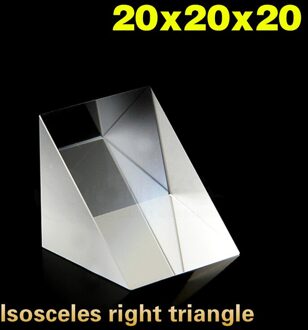 Spectrale Optics Optical Glass Driehoekig Spot Gelijkbenige Rechts Driehoek