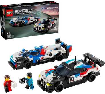 Speed Champions 76922 BMW M4 GT3 en BMW M Hybrid V8 racewagens, cadeau-idee