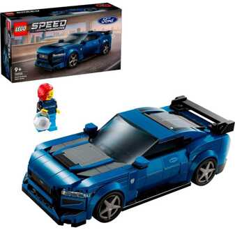 Speed Champions - Ford Mustang Dark Horse sportwagen Constructiespeelgoed