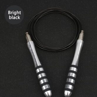 Speed Springtouw Zelfsluitende Volwassen Mannelijke En Vrouwelijke Fitness Gewichtsverlies Vetverbranding Student Hoge School Entree Onderzoek helder zwart