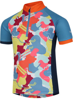Speed up ii abstract jersey voor kinderen Blauw - 164