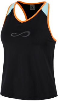 Speed V Tanktop Dames-Zwart,Blauw - XS