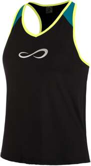 Speed V Tanktop Dames-Zwart,Petrolblauw - XS,S,M,L,XL