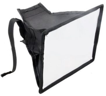 Speedlight Flash Diffuser Camera Universele Softbox Fotografie Professionele Flash Light Accessoires Reflector Met Storage Pouch