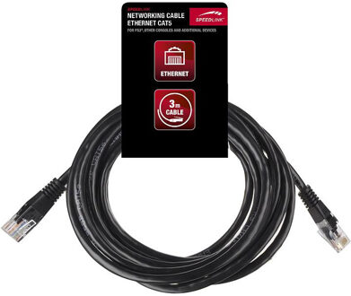 Speedlink Ques Networking cable ethernet cat5 3m P
