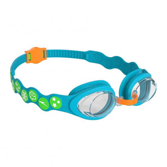 Speedo Baby gevlekte zwembril (Blauw/Groen)