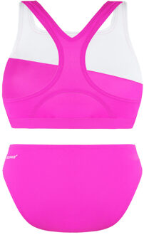 Speedo Bedrukt House Of Holland Roze Wit Dames Tweedelig Zwempak 8 121933087 - maat M