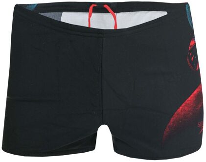 Speedo Boy's Speedo Infant Jammer Swimshort in Black Red Zwart/rood
