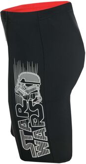 Speedo Boy's Speedo Infant Star Wars Jammer Swim Short in Black-White Rood