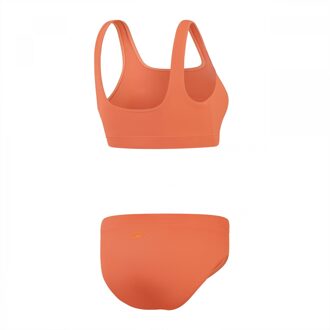 Speedo Dames/Dames bikini met gestructureerde U-rug (Oranje) - EU 40 / UK 12